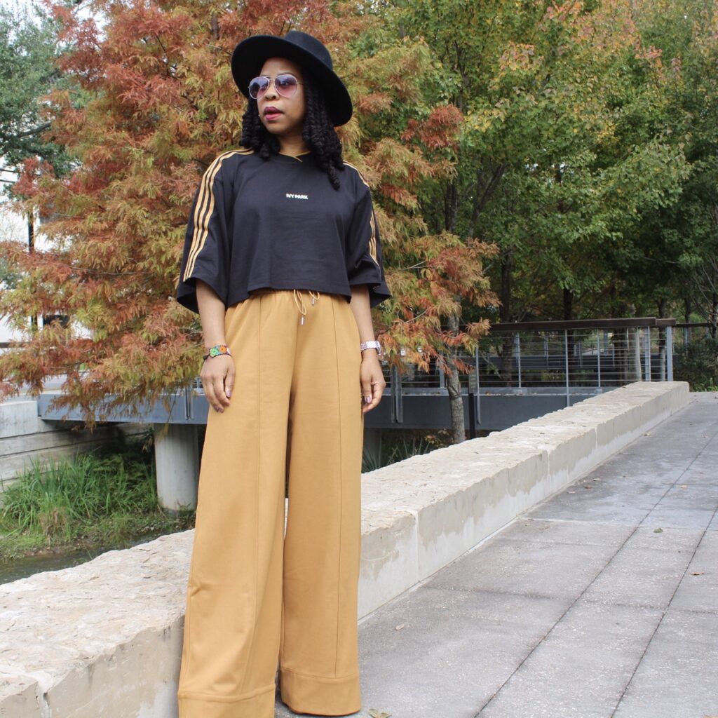 Ivy park wide outlet leg pants